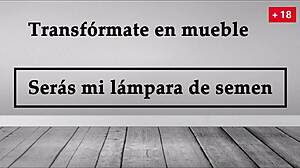 Transform Into My Cum Lamp Slave in Spanish JOI Game