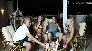 Only thing set is who we’re with, wildest fetish was farting - Elo Cardone, Victor Mustang in Sheer Red