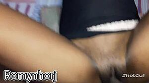 Young Girl's Shaved Pussy Stretched by Friend's Big Cock