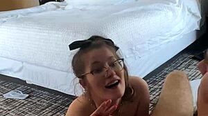 Huge Tit Brunette Steals Soul From Huge Cock