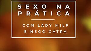 Lady milf teaches best sex with big black cock