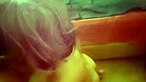 Hotwife Fucked Trio Amateur Backstage Real Couple!