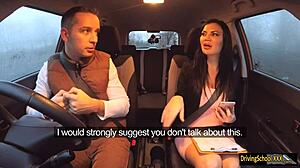driving instructress jasmine jae 3some with big tits and monster cock