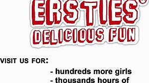 Ana and Candice say, 'Let's do some butt stuff together'