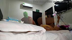 stepmother challenges me to blowjob her pussy for sex