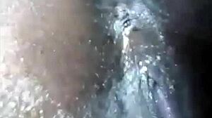 Anal fingering makes my ass cum