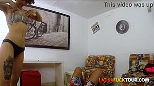 Petite 18+ Yoga Girl Tight Pussy Stretched