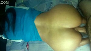 Latina Prostitute Excels in Anal Doggy Style