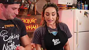 christiana cinn talks about her bikini bar job