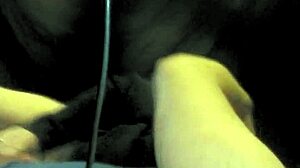 Stepbrother emotionally guilts stepsister into giving him a passionate handjob.