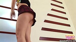 I have a petite 18+ surprise under my skirt