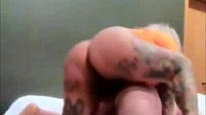 Chubby Transgender Girl FUCKS And CUMS On Mouth Of A Fag