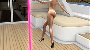 Get a stripper for a private party on your yacht and you get to see her camel toes