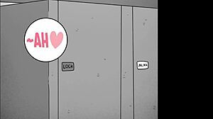 Hot Cheating Milf Janitor Teaches Shy Boy Sex in Public Washroom with Passion