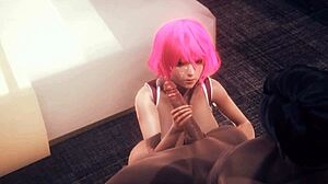 feeling monster cock in 3d interracial honeyselect