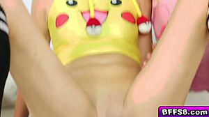 I love watching these petite teens fuck hard for pleasure