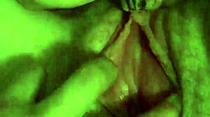 Girl teases her dripping wet pussy