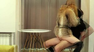 our first femdom sex with high heels leather gloves and fur coat trailer - otta koi ruda cat
