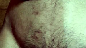 gay fag playing with his navel and cumming on belly