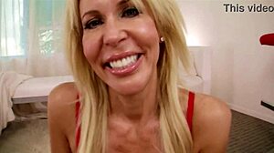 Erica Lauren Swallows Huge Cock!