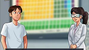 summertime saga episode 195 with intriguing anime story