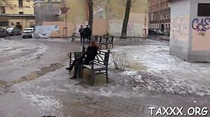 reality interview leads to rough fucking with teen