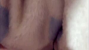 Teen schoolgirl shows her big tits in slutty scene