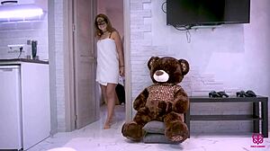 Blonde Milf And Brunette Teen Share POV Blowjob In FFM Threesome