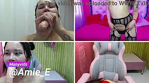 Slut play spit and full deepthroat