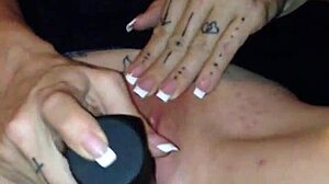 hey, just fucking my pussy with a wild dildo