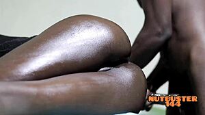 Ejaculate Inside Rose Cream's Tight Ass Opening