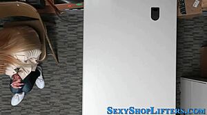 teen thief gets cumshot in reality hd