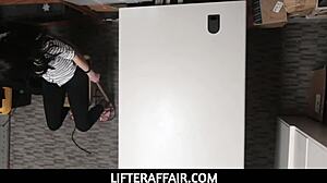 Kylie martin does reverse cowgirl on lifteraffair