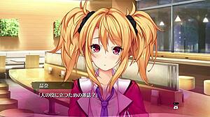 Hot bukkake action in hentai game 05! 🎮