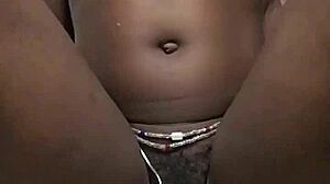 Watch me finger my pussy then ride dildo in both holes!