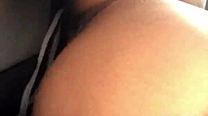 uber driver excited in public car