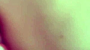 Puerto Rican redhead Latina babe shows off tits and ass in red bikini