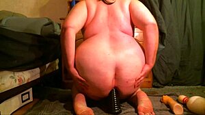 self-fucking gaping whore ass!