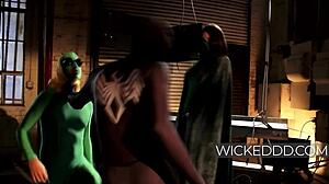 anal with horny venom parody