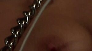 lesbian mistress dominates with whips and toys