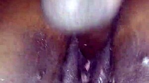 Raw Ebony Threesome with Rough Group Fucking Action