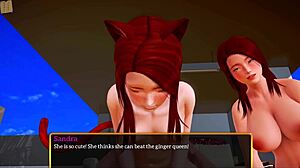 Discover my new family: redhead teen with small tits.