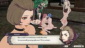 fire emblem threesome in the classroom