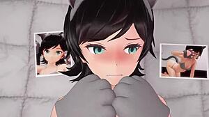 i enjoy matsukaze from kantai collection in anime hentai