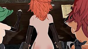 fire emblem threesome in the classroom