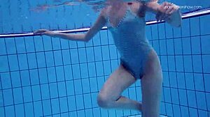 Striped swimsuit and small tits teen anna netrebko