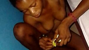 me and my wife having fun