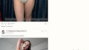 I reveal my secret life as sarah in this homemade video with big tits and blowjob