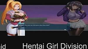 Hentai Girl Division Game Action