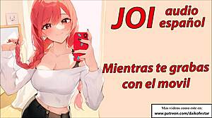 spanish jerk off instructions with mobile recording